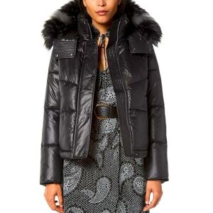 Bloomingdale's Black Ski & Snow Jacket